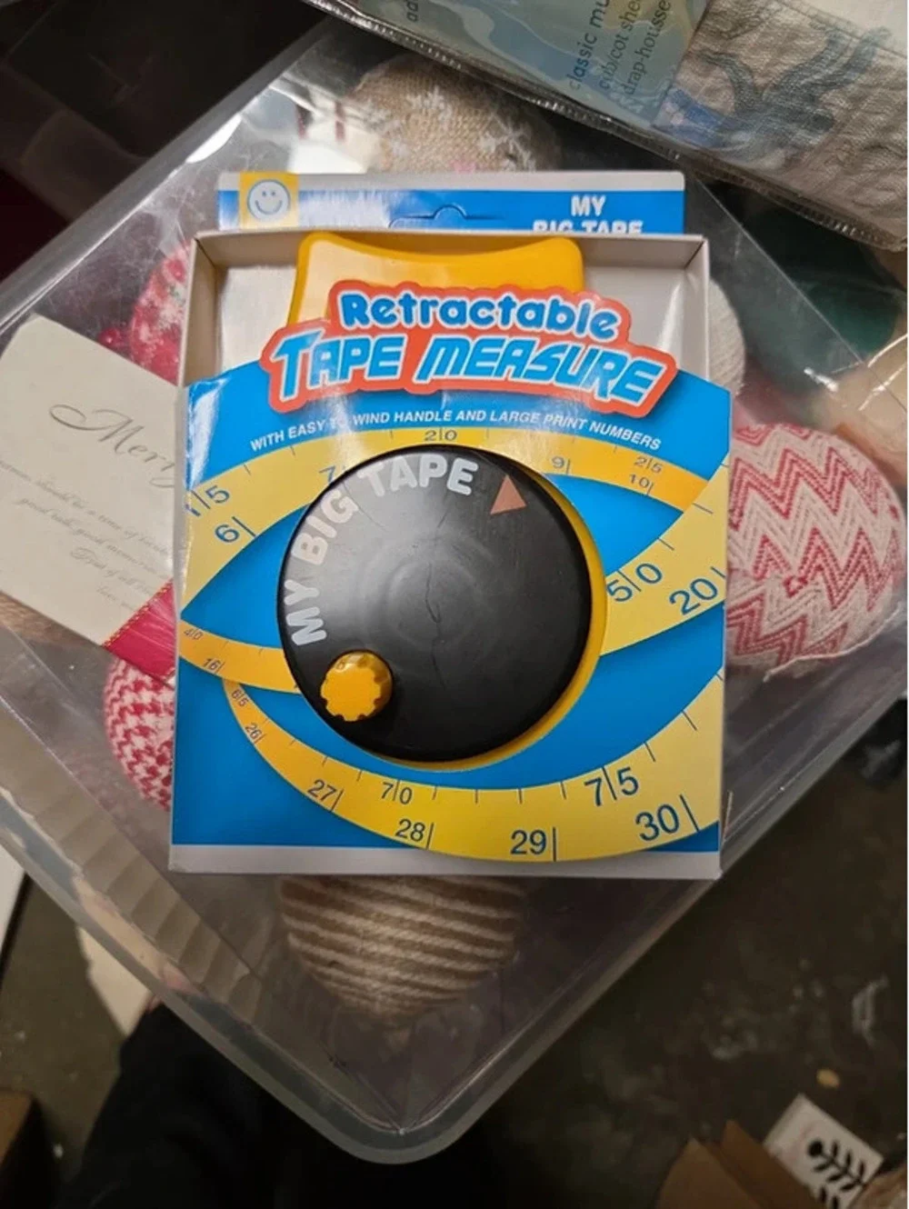 My big tape retractable tape measure